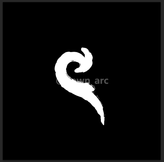 to make alpha texture (mask)